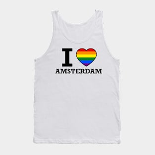 I LOVE AMSTERDAM PRIDE GAY Tank Top